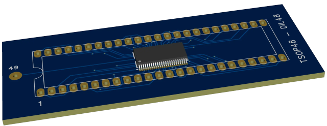 TSSOP48 adapter